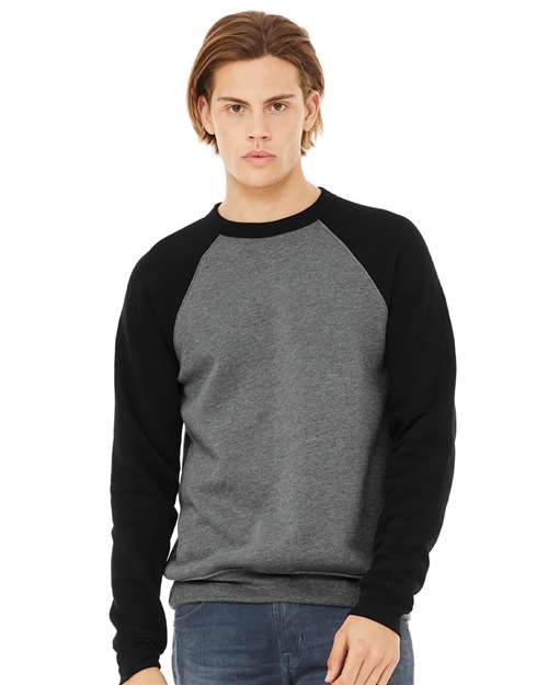 Sponge Fleece Raglan Crewneck Sweatshirt