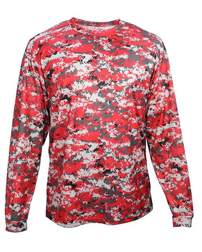 Youth Digital Camo Long Sleeve T-Shirt