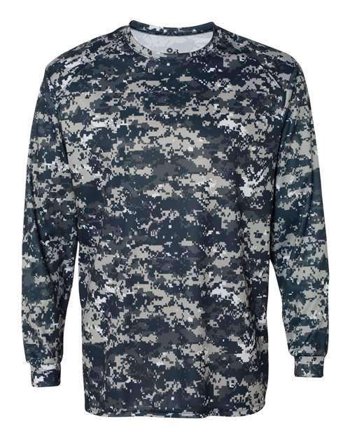 Digital Camo Long Sleeve T-Shirt