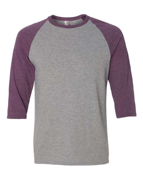 Triblend Raglan Three-Quarter Sleeve T-Shirt