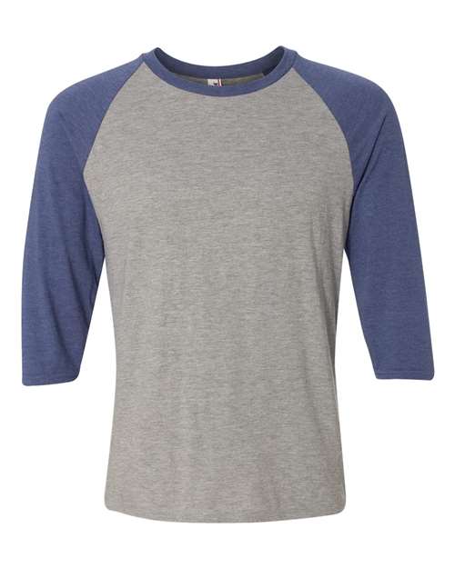 Triblend Raglan Three-Quarter Sleeve T-Shirt