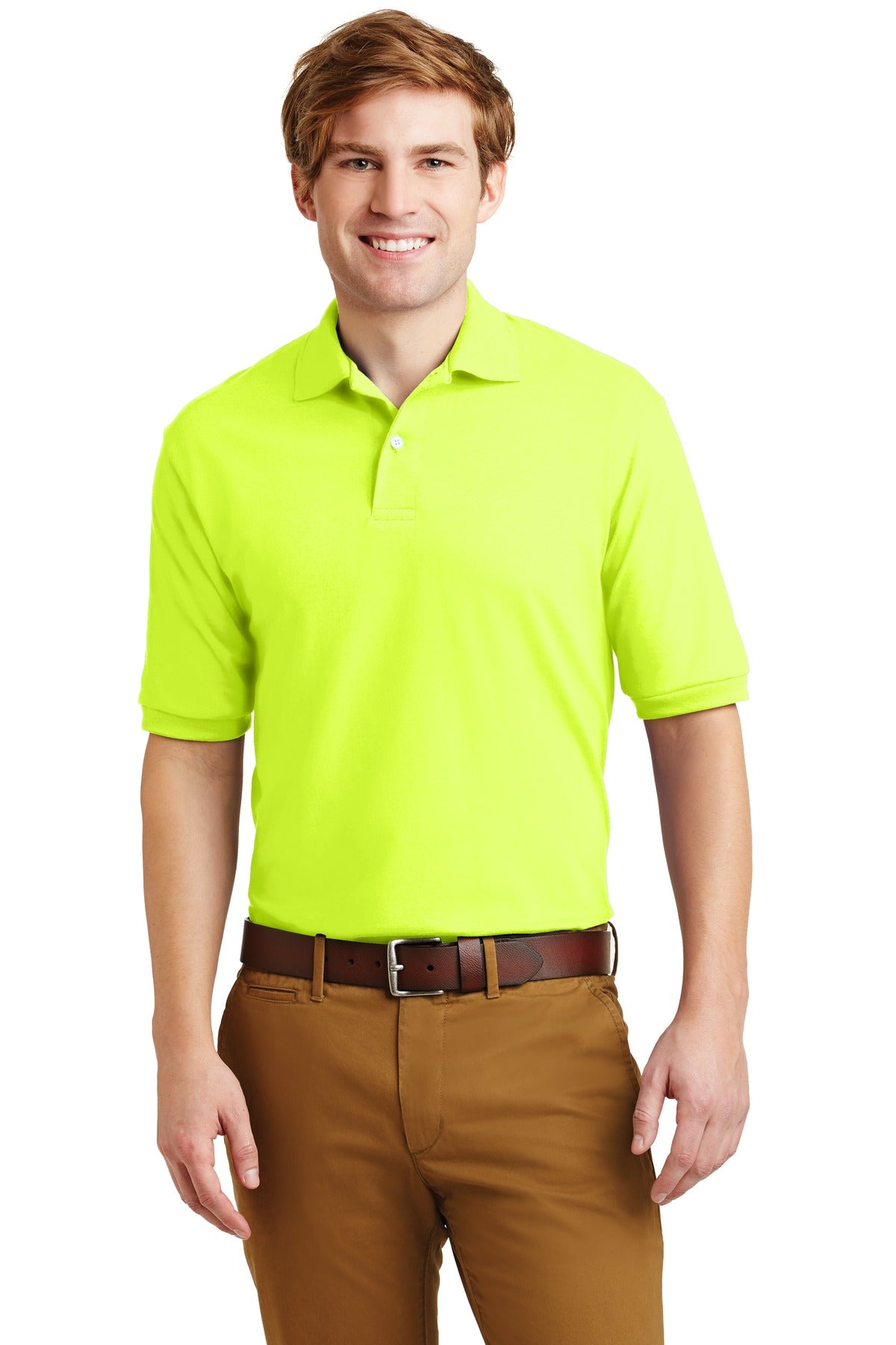 Jerzees® - SpotShield™ 5.4-Ounce Jersey Knit Sport Shirt. 437M