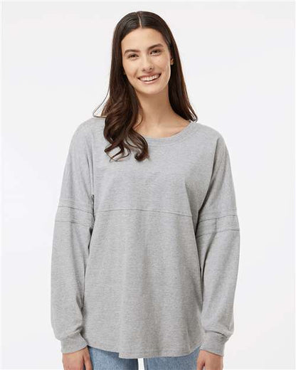 Women's Jersey Pom Pom Long Sleeve T-Shirt