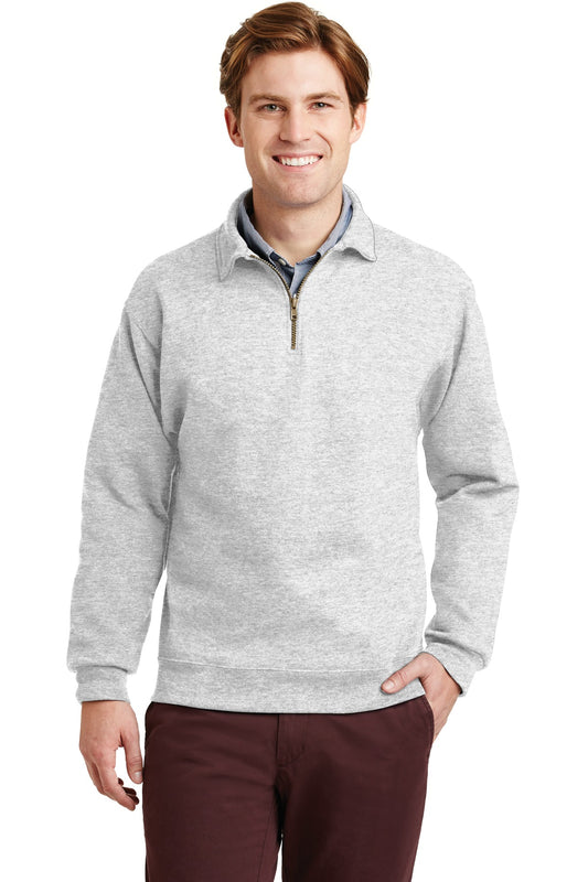 Jerzees® Super Sweats® NuBlend® - 1/4-Zip Sweatshirt with Cadet Collar.  4528M