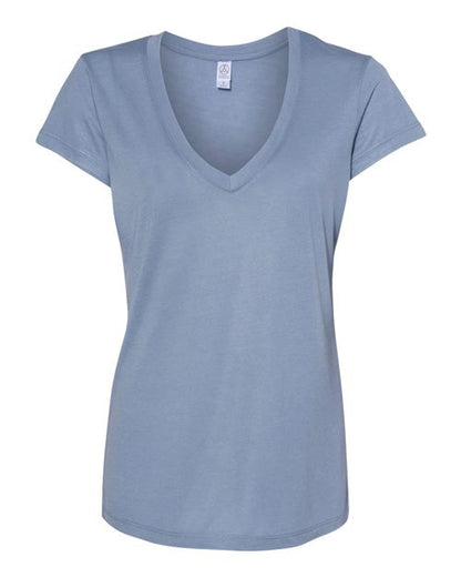 Women's Slinky Jersey V-Neck Tee