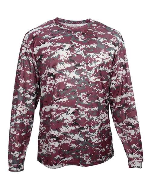 Digital Camo Long Sleeve T-Shirt