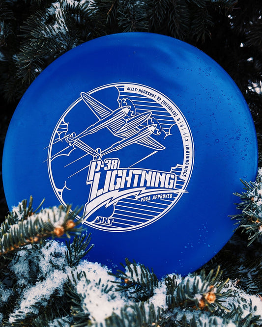 Lightning NXT P-38 #2 Hookshot [Retool] Fairway Driver Golf Disc