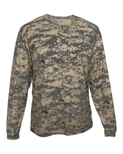 Youth Digital Camo Long Sleeve T-Shirt