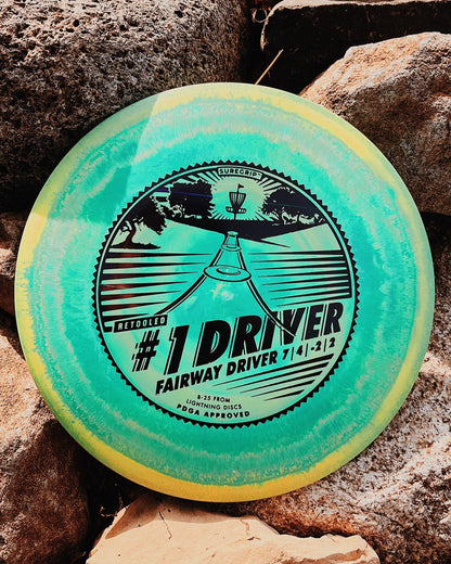 Lightning Sure Grip #1 Driver [Retool] Fairway Driver Golf Disc