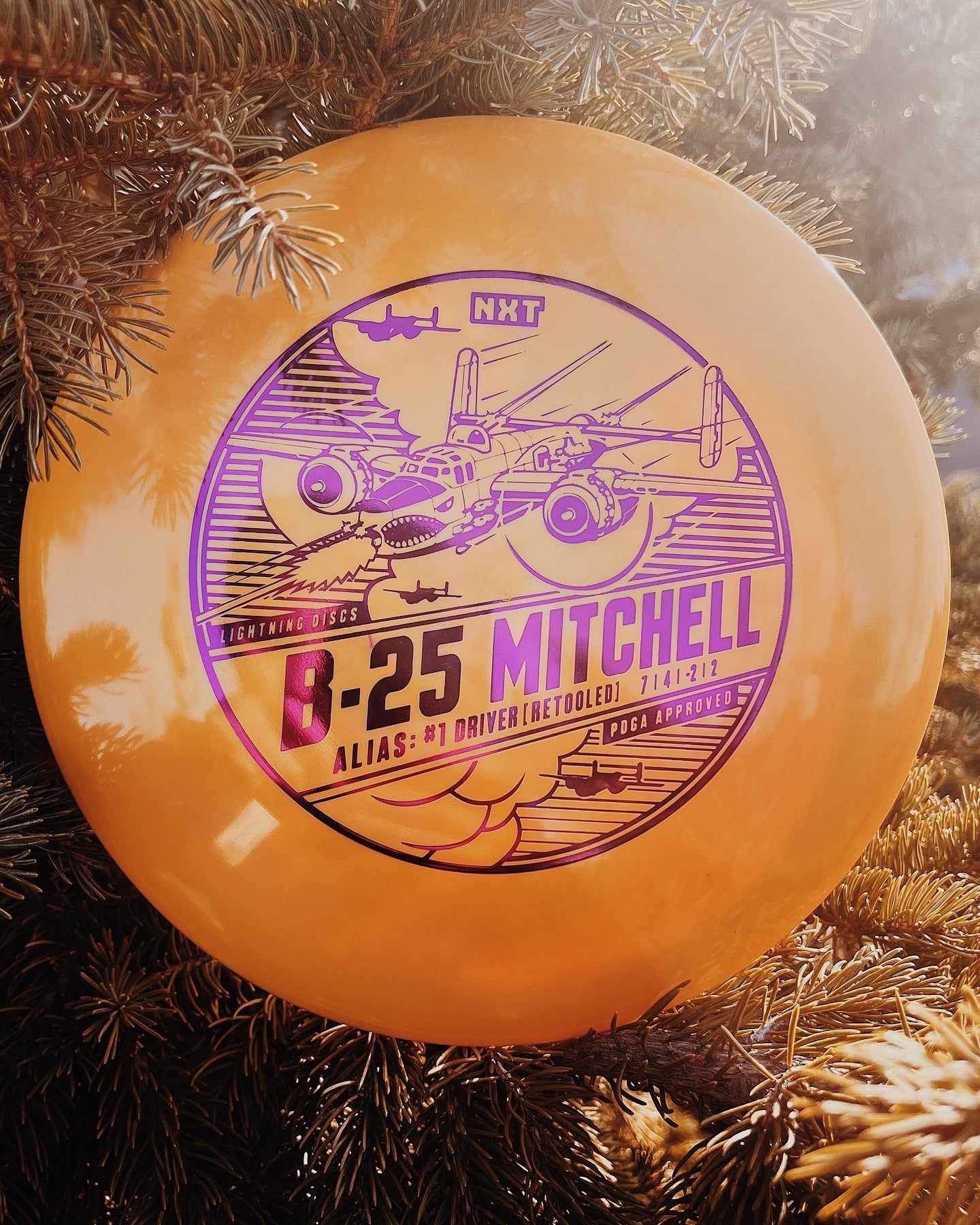 Lightning NXT B-25 Mitchell #1 Driver [Retool] Fairway Driver Golf Disc