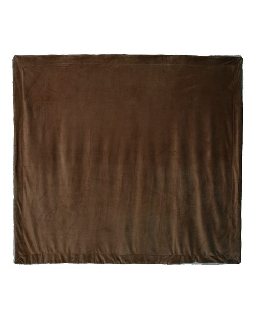 Oversized Mink Sherpa Blanket