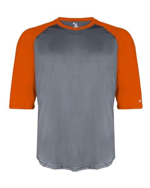 B-Core Three-Quarter Sleeve Baseball T-Shirt