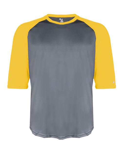 B-Core Three-Quarter Sleeve Baseball T-Shirt