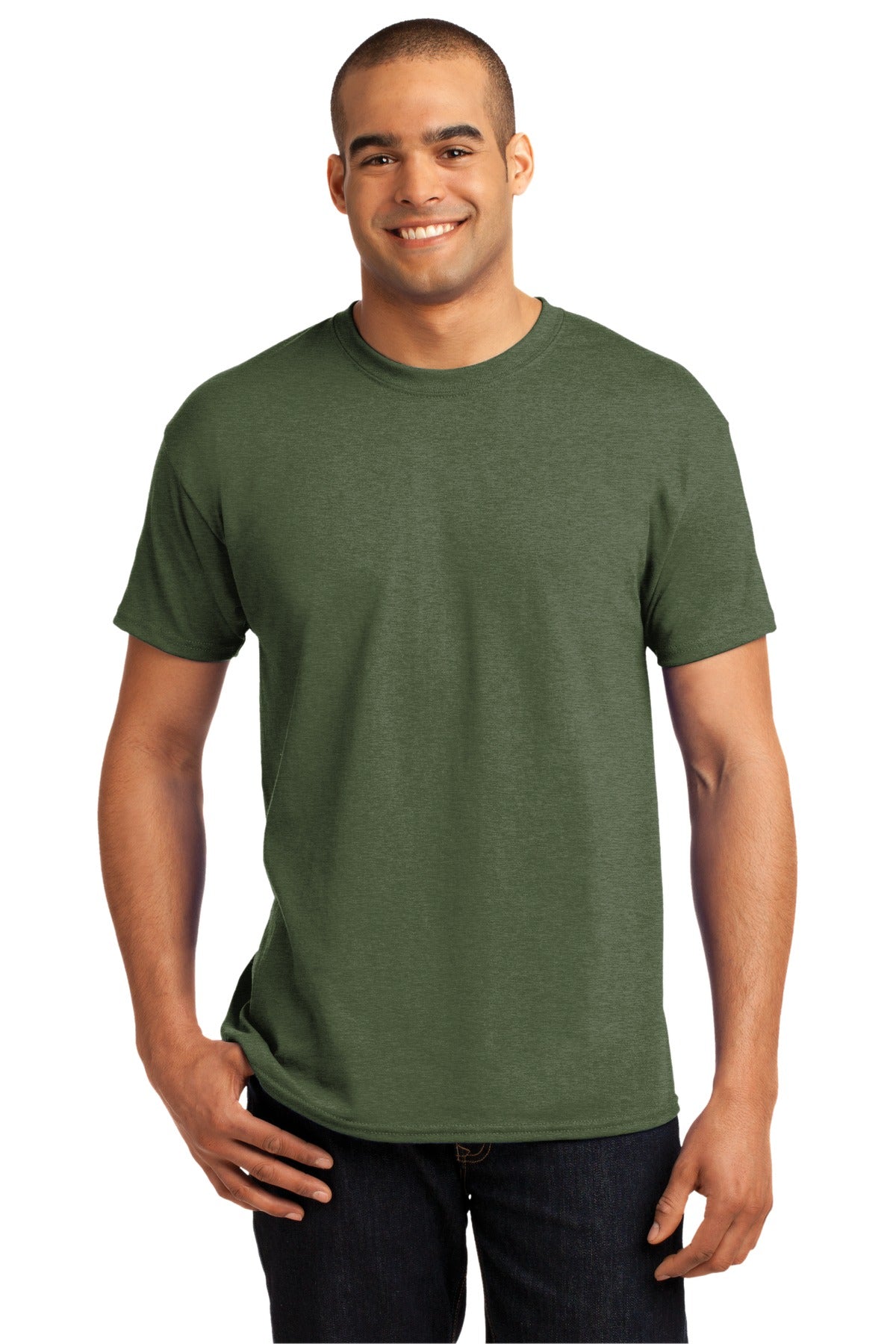 Hanes® - EcoSmart® 50/50 Cotton/Poly T-Shirt.  5170