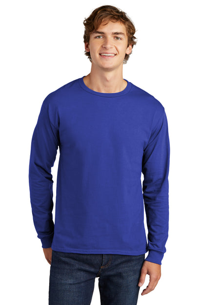 Hanes® Essential-T 100% Cotton Long Sleeve T-Shirt 5286