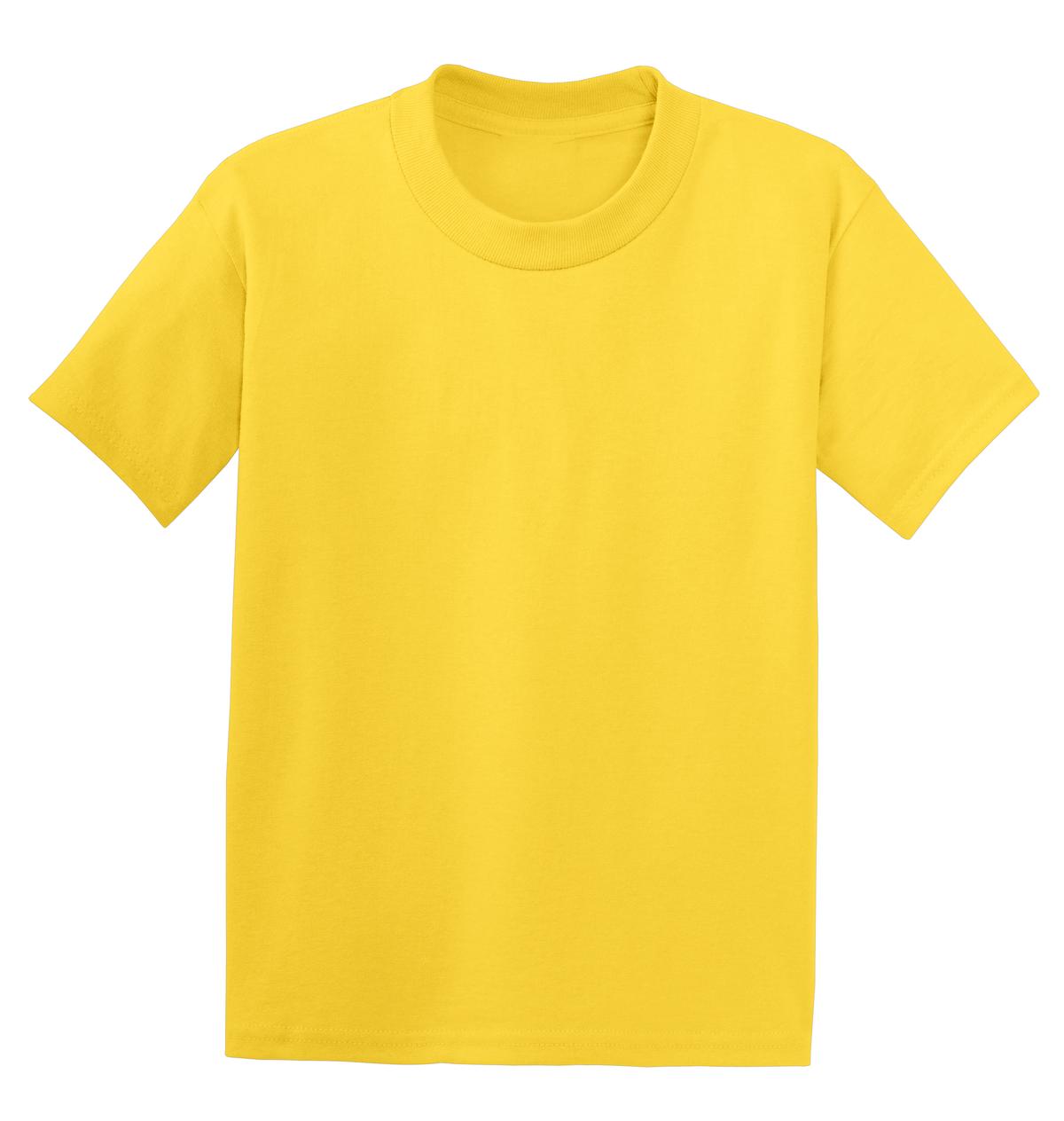 Hanes® - Youth EcoSmart® 50/50 Cotton/Poly T-Shirt.  5370