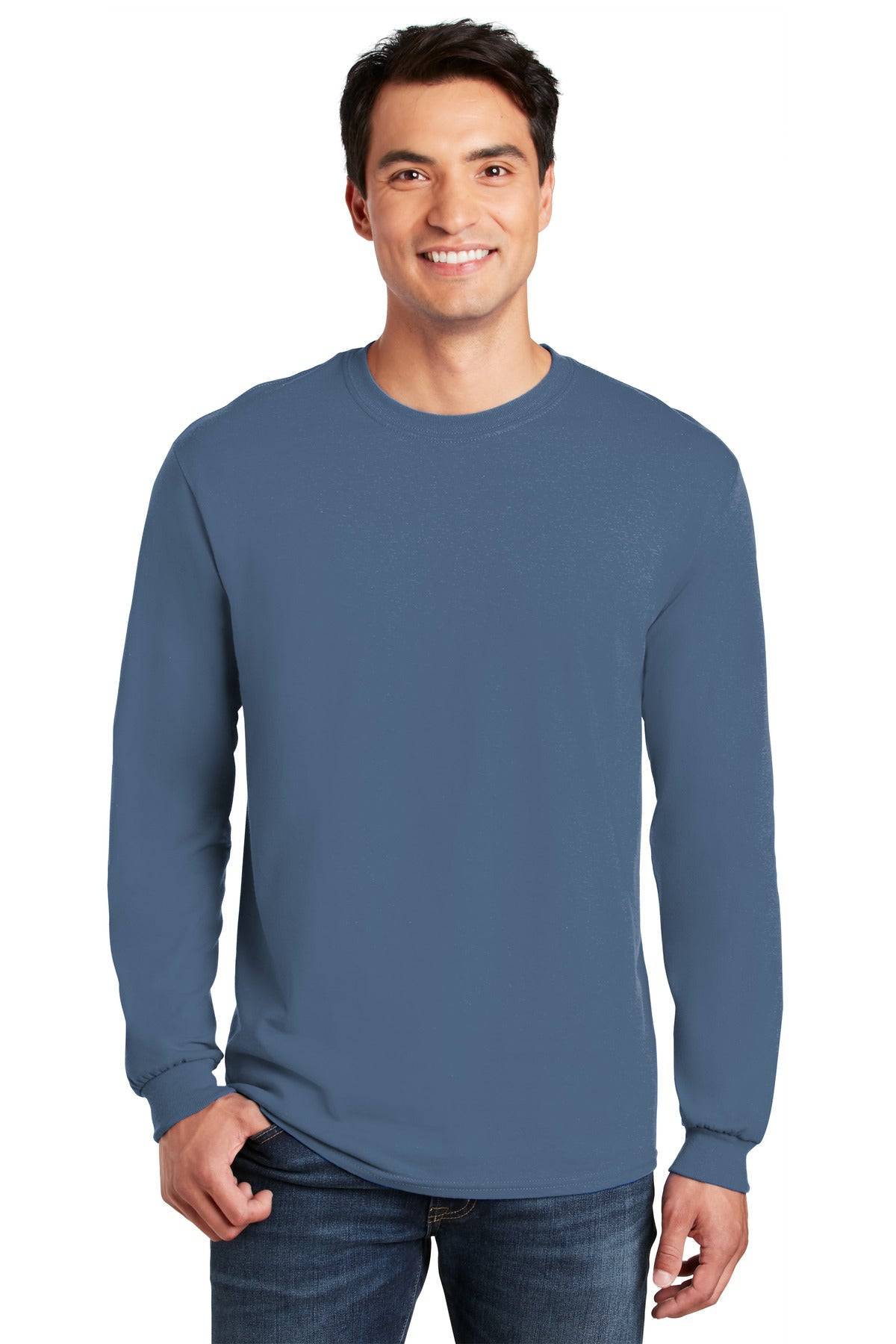 Gildan® - Heavy Cotton™ 100% Cotton Long Sleeve T-Shirt.  5400