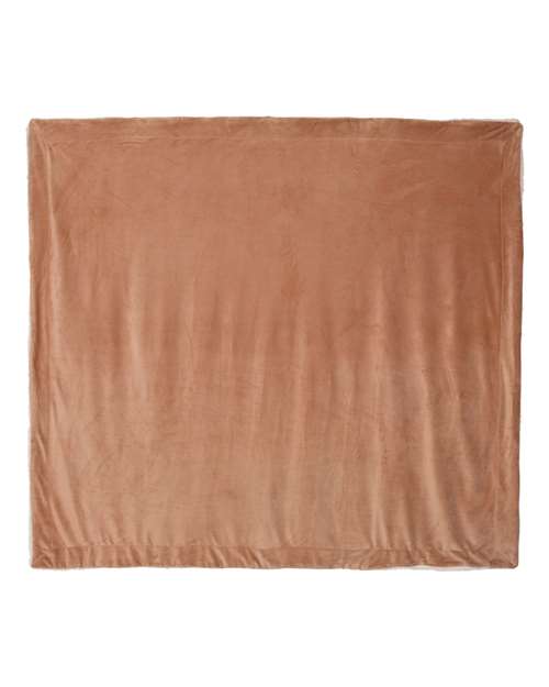 Oversized Mink Sherpa Blanket