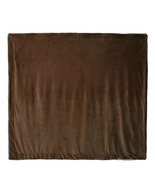 Oversized Mink Sherpa Blanket