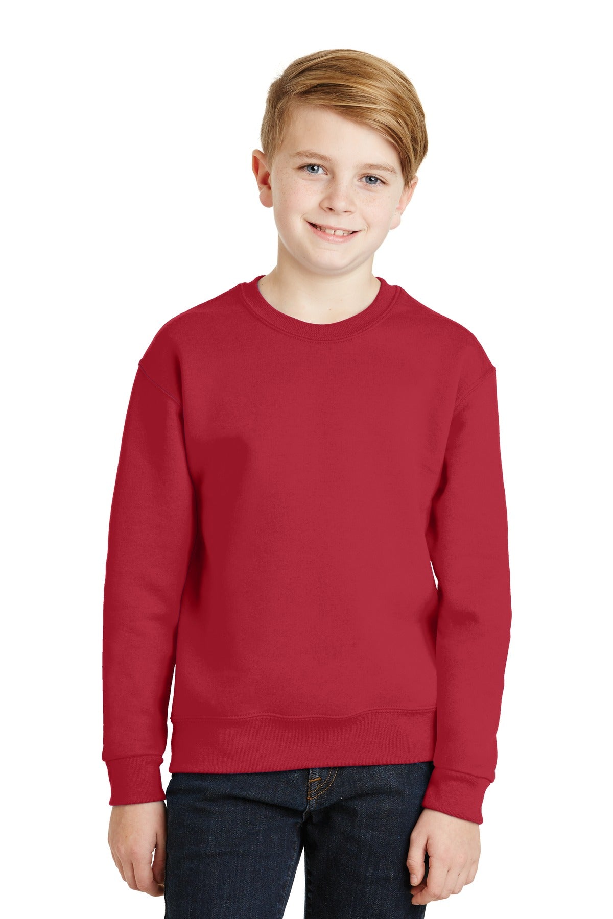 Jerzees® - Youth NuBlend® Crewneck Sweatshirt.  562B