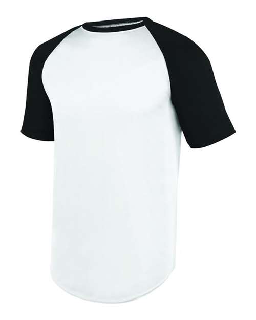 Wicking Short Sleeve Baseball Jersey