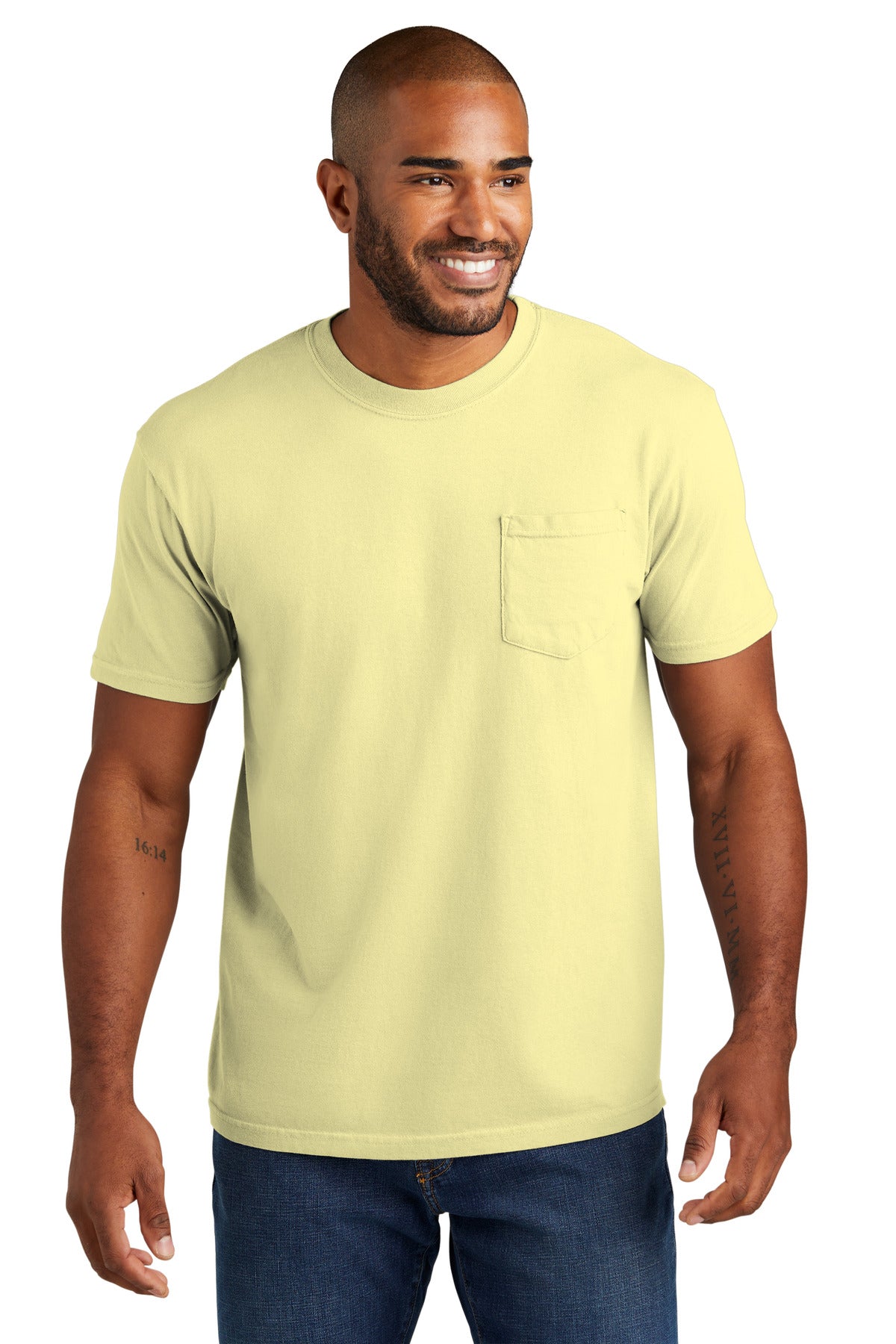 COMFORT COLORS ® Heavyweight Ring Spun Pocket Tee. 6030