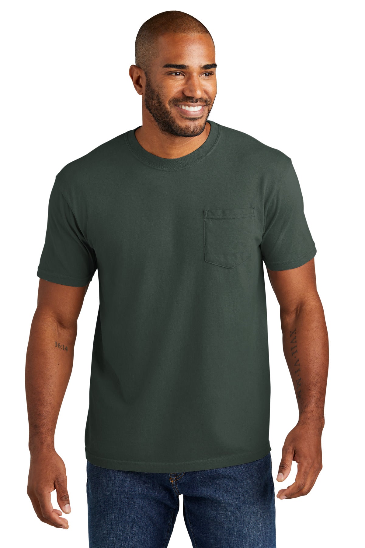 COMFORT COLORS ® Heavyweight Ring Spun Pocket Tee. 6030