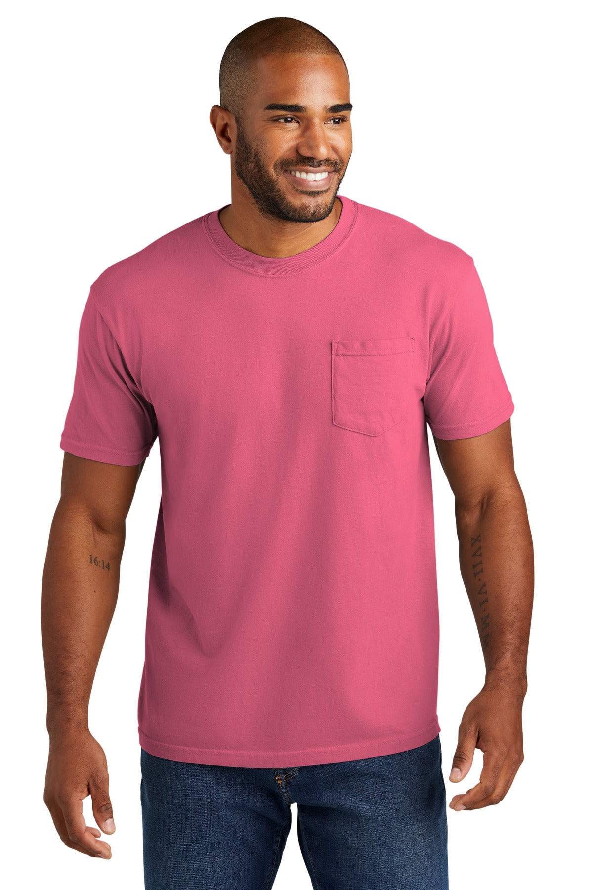 COMFORT COLORS ® Heavyweight Ring Spun Pocket Tee. 6030