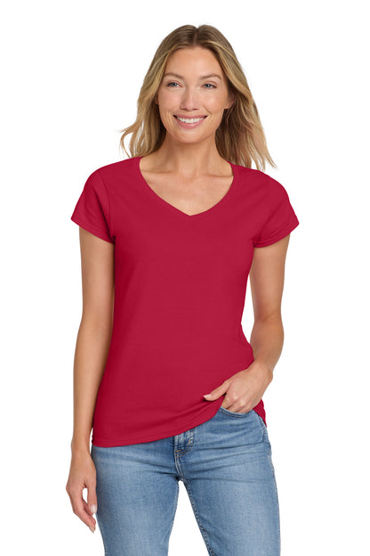 Gildan Softstyle® Ladies Fit V-Neck T-Shirt. 64V00L