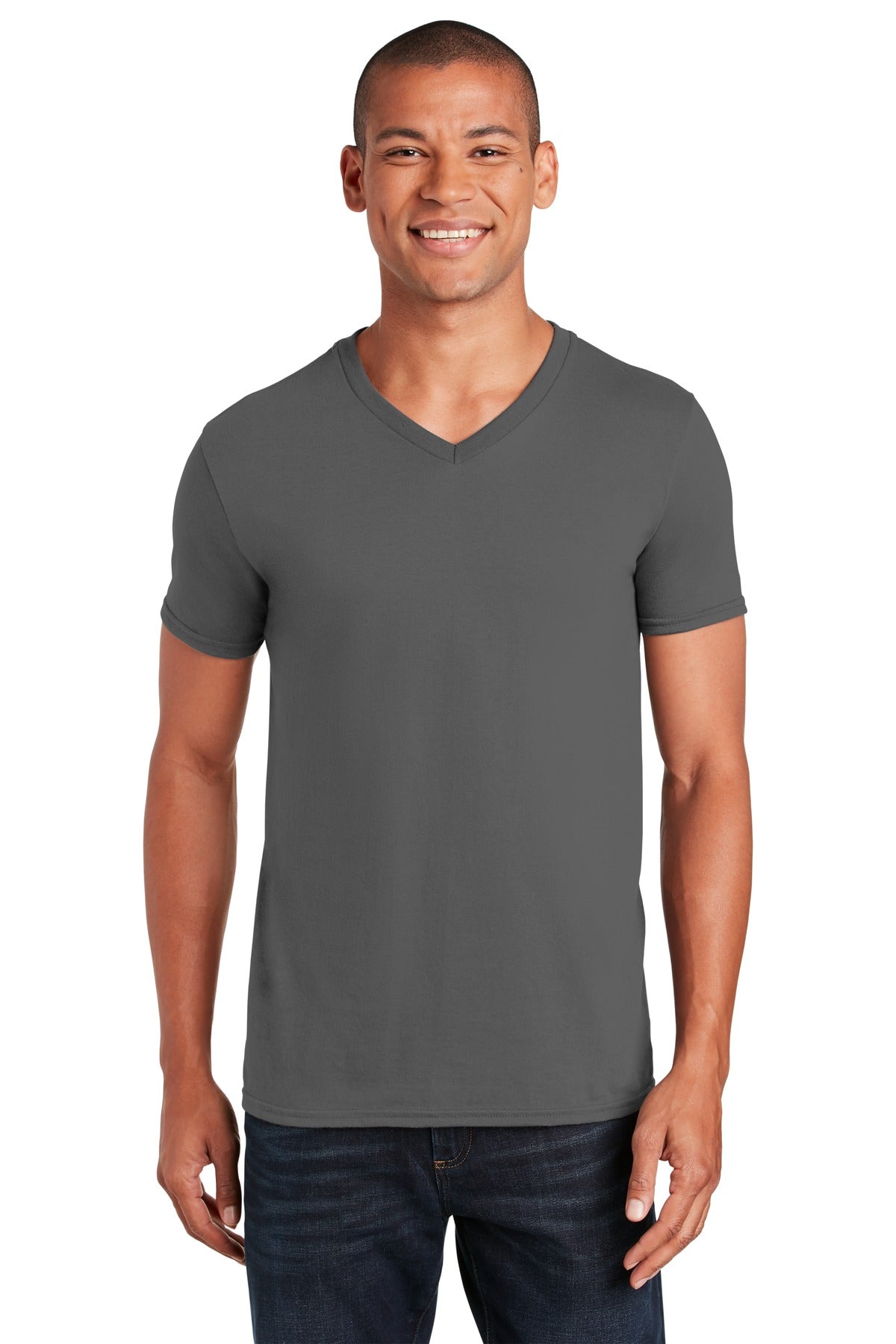 Gildan Softstyle® V-Neck T-Shirt. 64V00