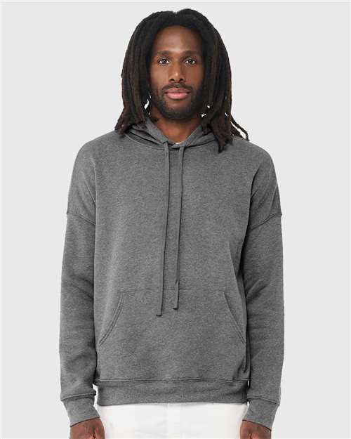 Sponge Fleece Drop Shoulder Hoodie