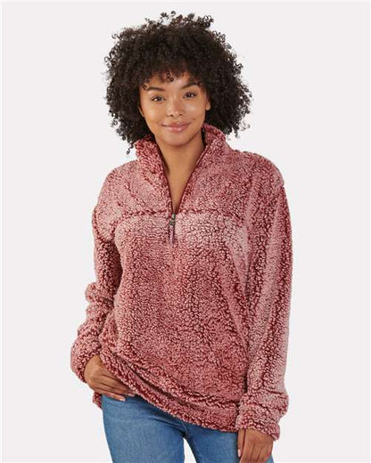 Sherpa Fleece Quarter-Zip Pullover