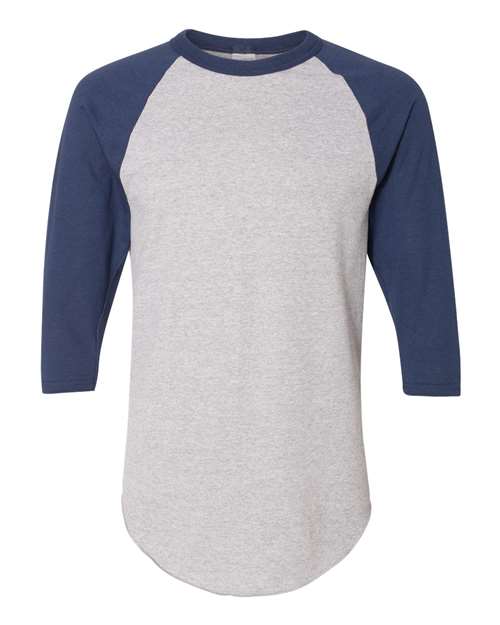 Three-Quarter Raglan Sleeve Baseball Jersey