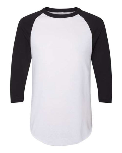 Three-Quarter Raglan Sleeve Baseball Jersey