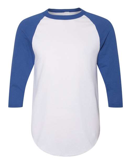 Three-Quarter Raglan Sleeve Baseball Jersey