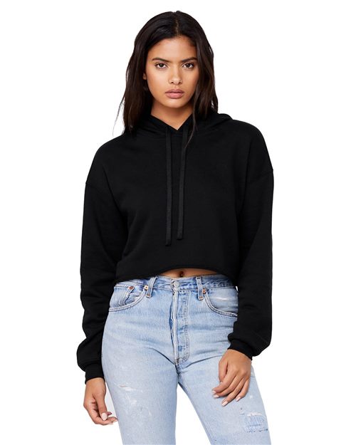 Women's Crop Fleece Hoodie