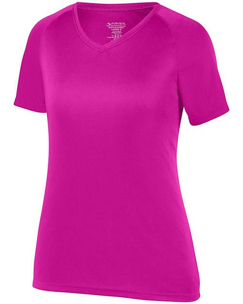 Girls' Attain Wicking V-Neck T-Shirt