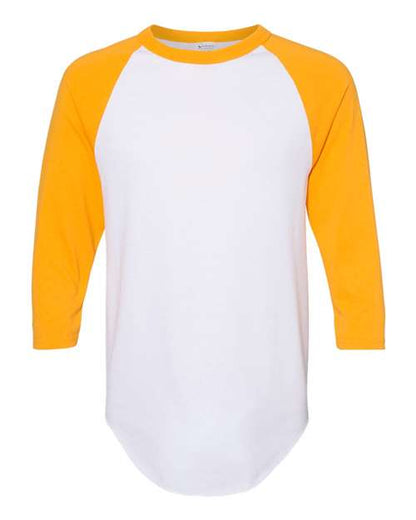 Three-Quarter Raglan Sleeve Baseball Jersey