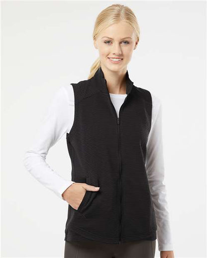 Women's Textured Full-Zip Vest