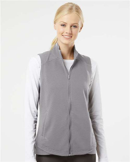 Women's Textured Full-Zip Vest