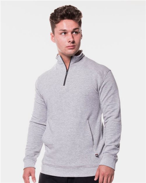 FitFlex French Terry Quarter-Zip Sweatshirt