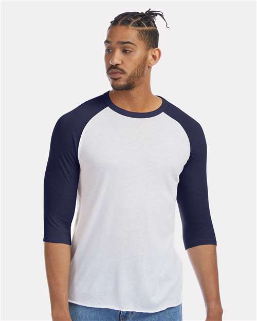 Vintage Jersey Baseball Three-Quarter Sleeve Tee