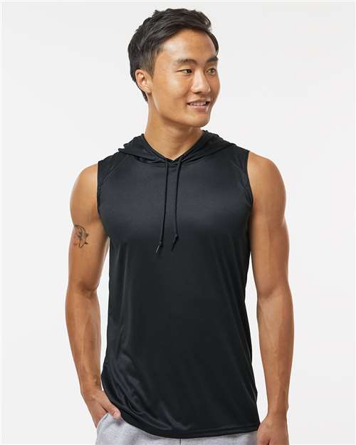 B-Core Sleeveless Hooded T-Shirt