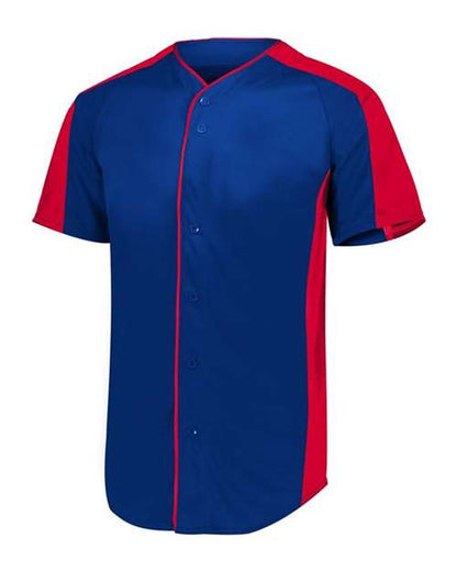 Youth Full Button Baseball Jersey