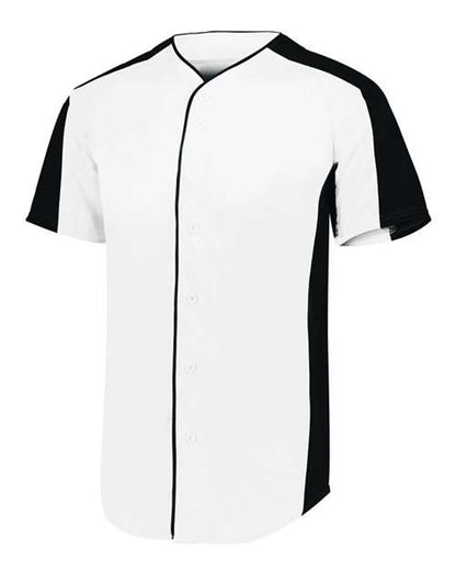 Youth Full Button Baseball Jersey