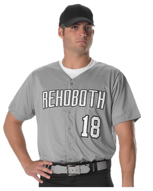 Full Button Lightweight Baseball Jersey