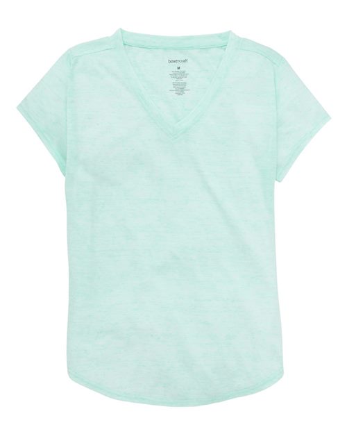 Girls' Snow Heather V-Neck T-Shirt