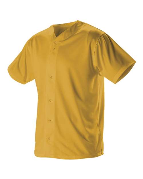 Full Button Lightweight Baseball Jersey