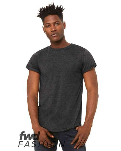 FWD Fashion Jersey Rolled Cuff Tee