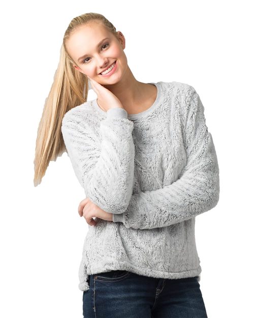 Women's Fuzzy Fleece Crew